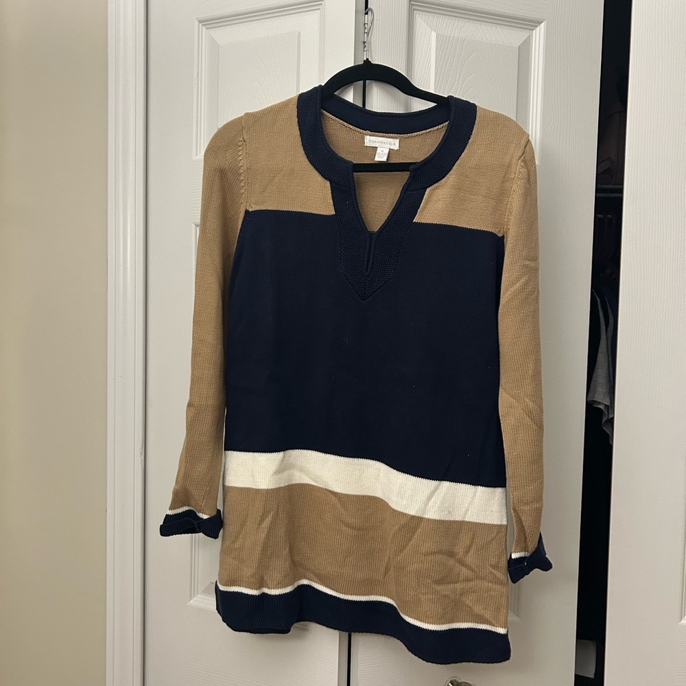 Charter Club Blue and sweater